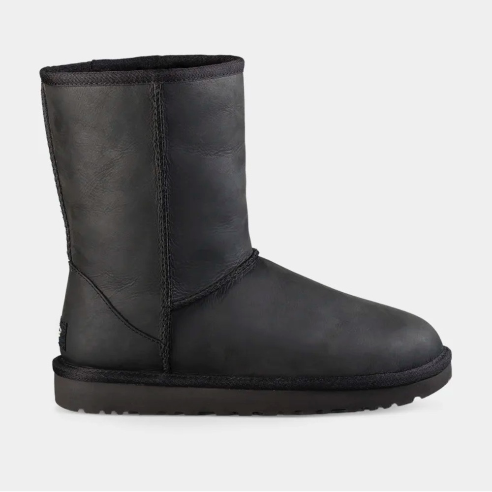 Women’s size 9 black leather uggs